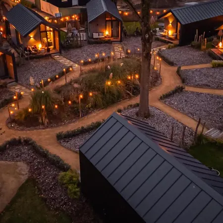 Tinyhouse Luxe Met Hottub Casa de Férias *