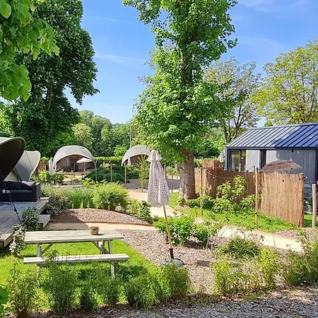 Tinyhouse Luxe Met Prive Hottub بيت للعطل *